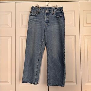 Levi’s 501 90s Ankle in Sweetest Taboo Medium Wash size 28x27